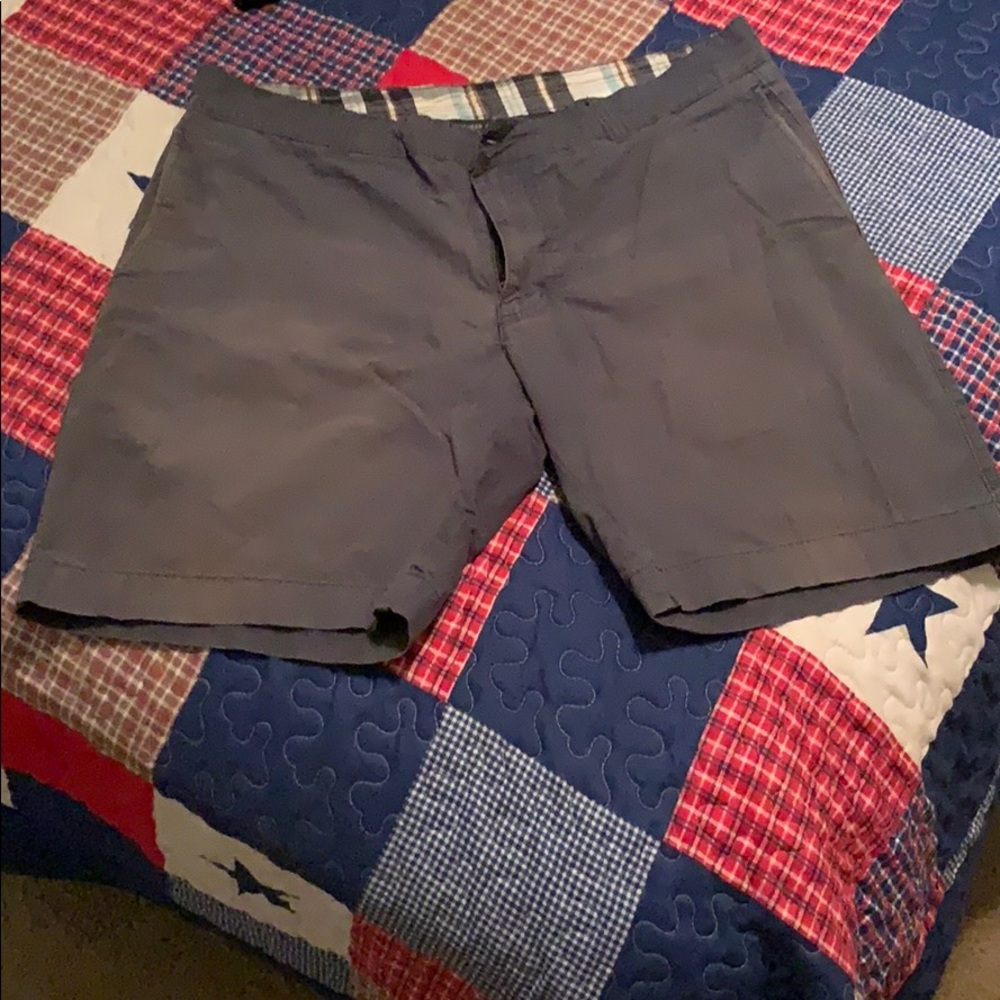 Men’s Dark Blue Shorts - Washed Stones & Beaten